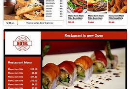 Image result for Custom Restaurant Menu Boards