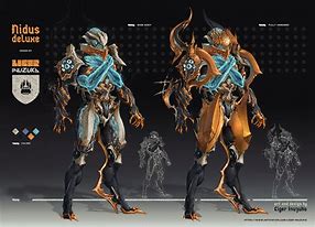 Image result for Warframe Deluxe Skin Concept Art