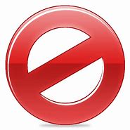 Image result for No Icon PNG