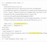 Image result for Facebook Pixel Examples
