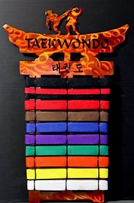 Image result for Taekwondo Belt Display