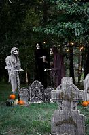 Image result for Haunted Halloween Graveyard