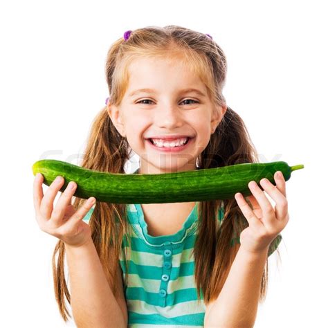 Girls With Cucumber