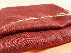 Image result for Burgundy Red Linen Fabric