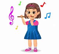 Image result for Funny Little Girl Playing Flute