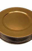 Image result for Round Charger Plates
