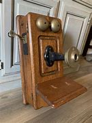 Image result for 80s Phone Wooden Box