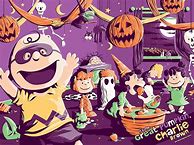 Image result for Charlie Brown Halloween Party