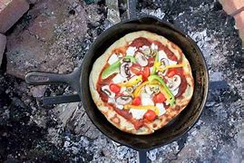 Image result for Campfire Pizza