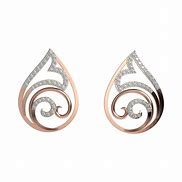 Image result for Diamond Stud Earrings Designs