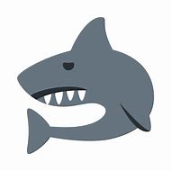 Image result for Shark Emoji
