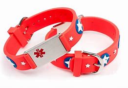 Image result for Kids Medical Alert Bracelet