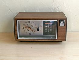 Image result for Retro Analog Dial Clock Radio
