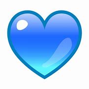 Image result for Tiny Blue Heart Emoji