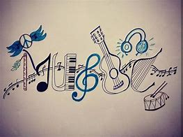 Image result for Music Themed Drawings