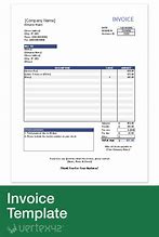 Image result for Simple Blank Invoice