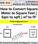 Image result for How to Convert M2 to Sq FT