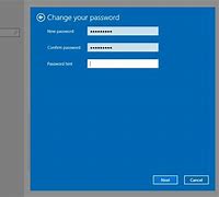 Image result for Microsoft Change Password Lock Screen