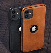 Image result for Apple iPhone 11 Pro Max Black Leather Case