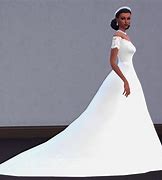 Image result for Sims 4 Wedding Dress Royal Gown CC
