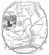 Image result for Battle of Trenton On Map