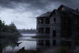 Image result for Haunted House Background. Real