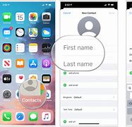 Image result for iPhone Contact Information