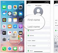 Image result for iPhone Contacts View