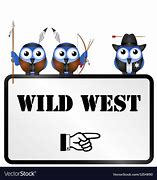 Image result for Wild West Sign No Background