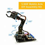 Image result for Robotic Arm Kit Parts 2D