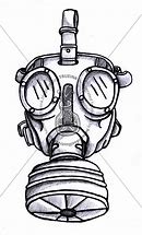 Image result for Gas Mask Tattoo Sketches