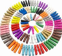 Image result for Wooden Clothespins Colored