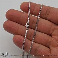 Image result for 2Mm Silver Necklace