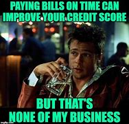 Image result for Credit Card Bills Meme