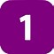 Image result for 1 in a Purple Circle
