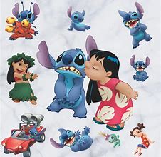 Image result for Pikachu and Stitch Wall Decal