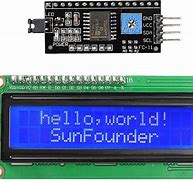 Image result for I2C 1602 LCD Arduino Micro