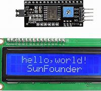 Image result for 1602A LCD-Display I2C Serial Interface with Stm32f103c8
