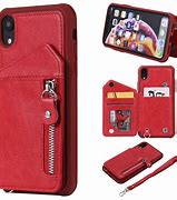 Image result for Red iPhone X Case Leather