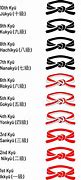 Image result for Okinawan Karate Belts