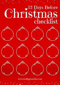 Image result for A Checklist Template