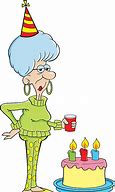 Image result for Funny Old Lady Birthday Clip Art
