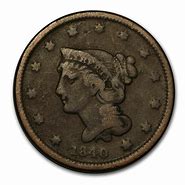 Image result for 1840 Large Cent
