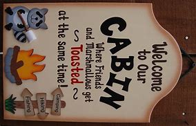 Image result for Funny Cabin Signs