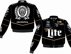 Image result for NASCAR Sponsor Jacket Miller Lite