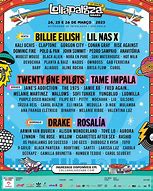 Image result for Lollapalooza 2018 Line Up Sao Paulo