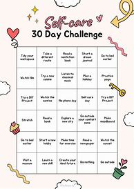 Image result for Self-Care Monthly Challenge