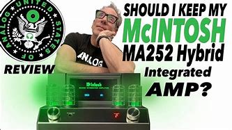 Image result for McIntosh Ma252 Hybrid Integrated Amplifier