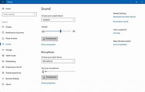 Image result for Sound Settings On PC