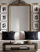 Image result for Mirrored Framed Wall